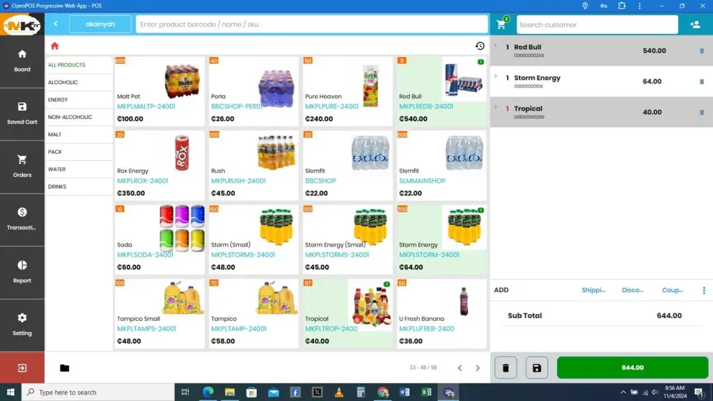 Point of Sale