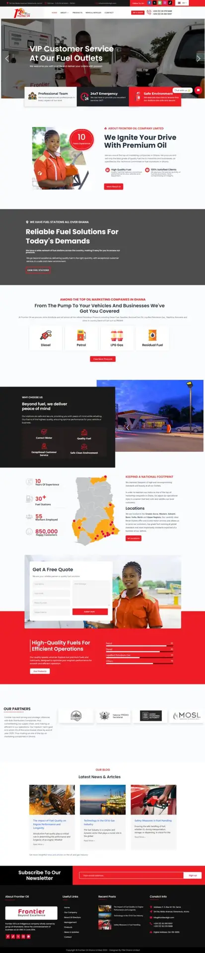 website redesign